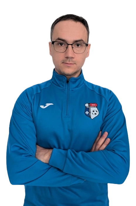 Trener przygotowania motorycznego w Grunwaldzie Daniel Oklejewicz