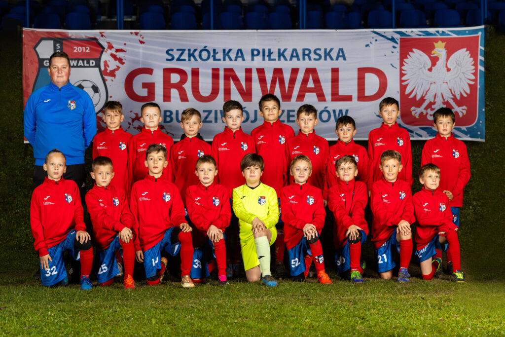 Szkółka piłkarska Grunwald Budziwój Rzeszów rocznik 2014 w sezonie 2023/24