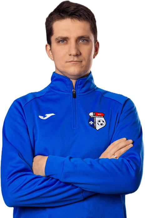 trener Dawid Blacha Grunwald Budziwój Rzeszów