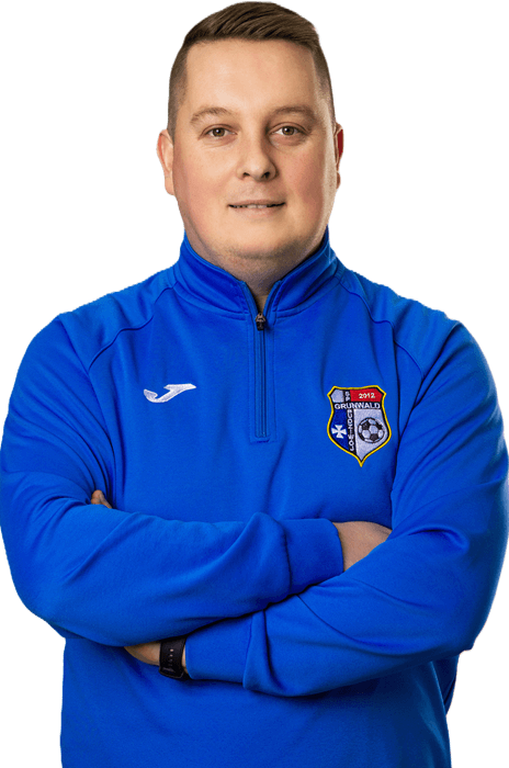 Trener Bartłomiej Pata Grunwald Budziwój Rzeszów