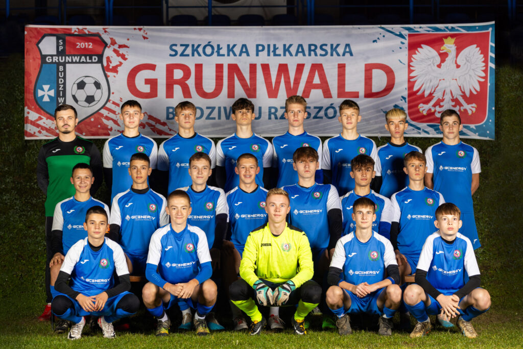 Grupa juniorów Grunwald Budziwój Rzeszów 2023/24